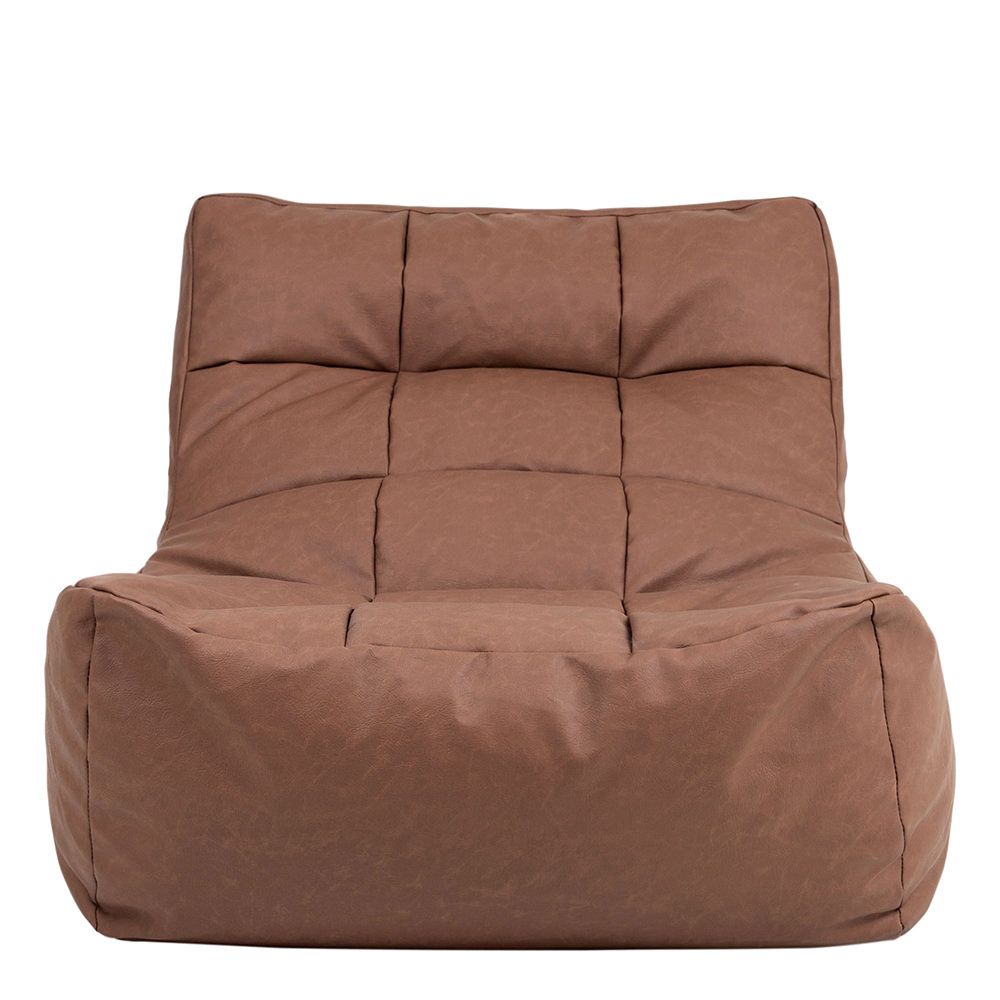 icon® Lorenzo Faux Leather Lounger Bean Bag
