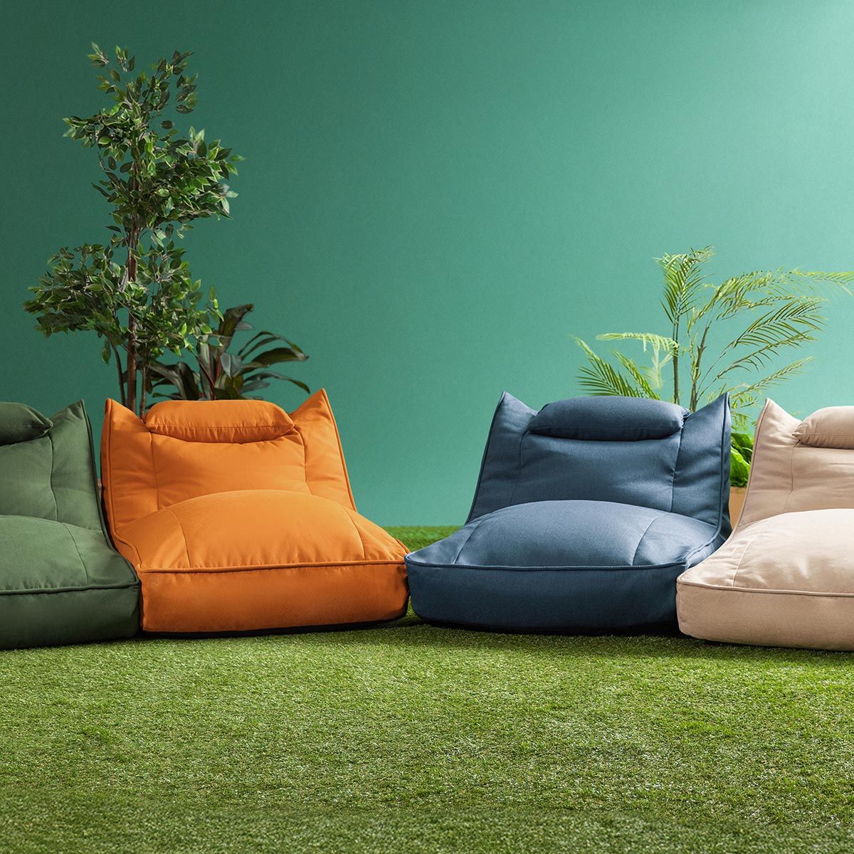 Nova Olefin Outdoor Lounger Bean Bag