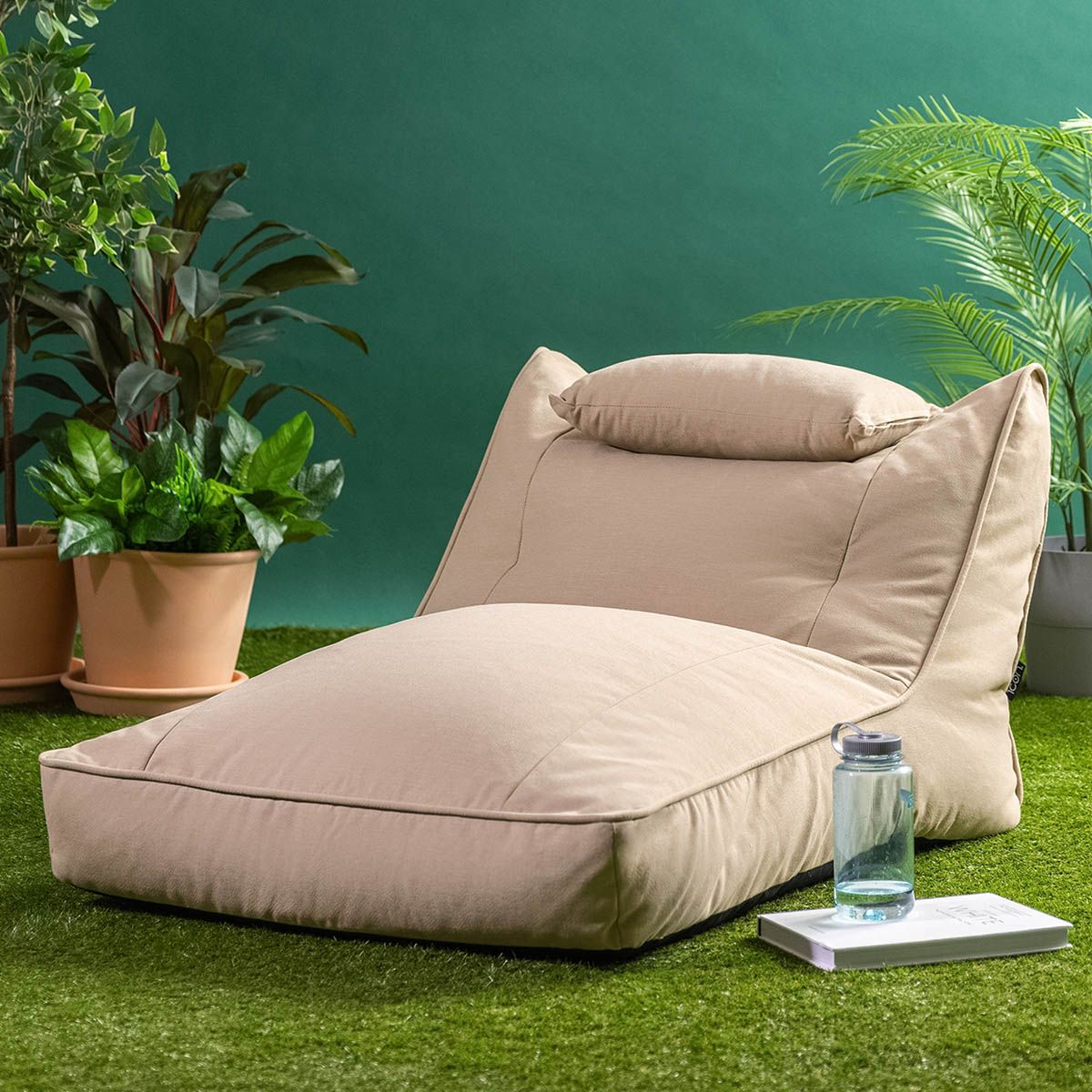 Nova Olefin Outdoor Lounger Bean Bag