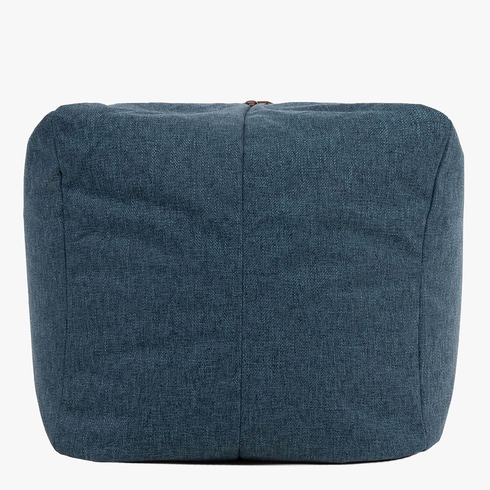 Icon® Kami Origami Pouffe, Folding Bean Bag Floor Cushion-Teal