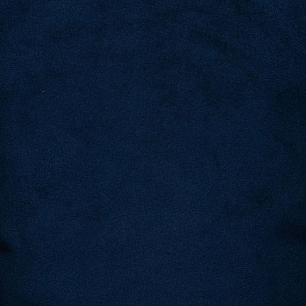 Sirena Velvet Bean Bag Accent Chair, Navy Blue