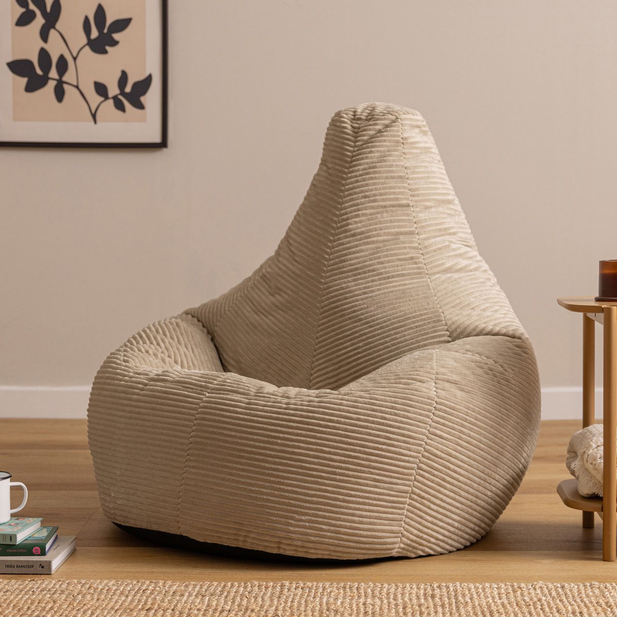 icon® Dalton Corduroy XL Recliner Bean Bag