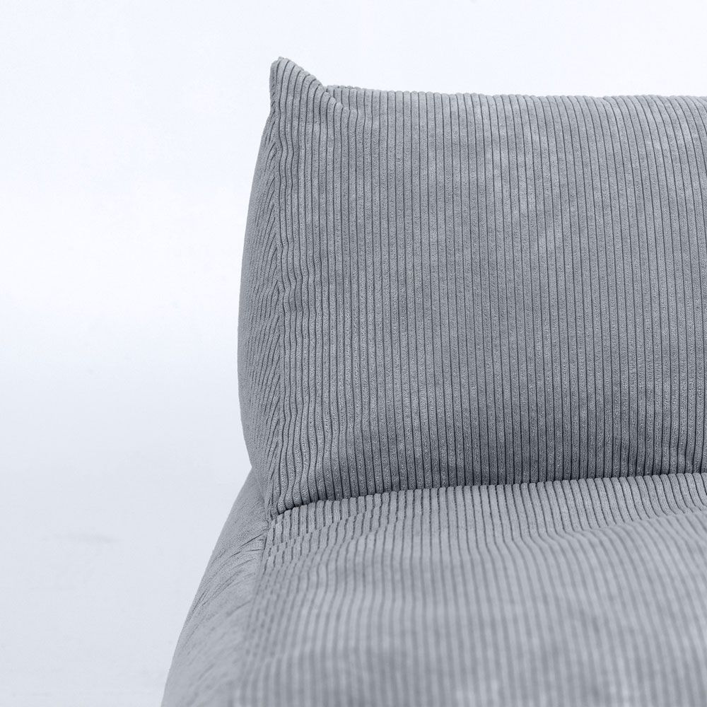 icon® Tetra Corduroy Modular Seat, Charcoal