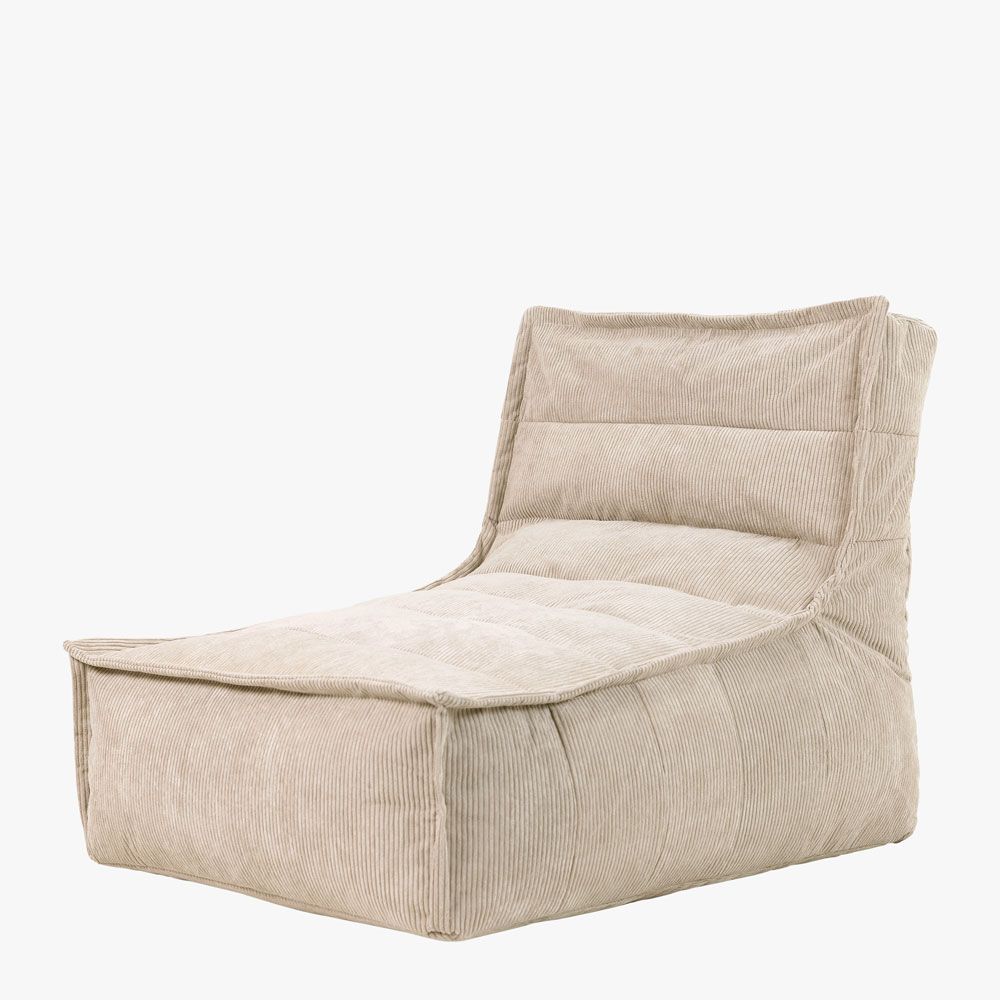 icon® Otto Corduroy Lounger, Natural