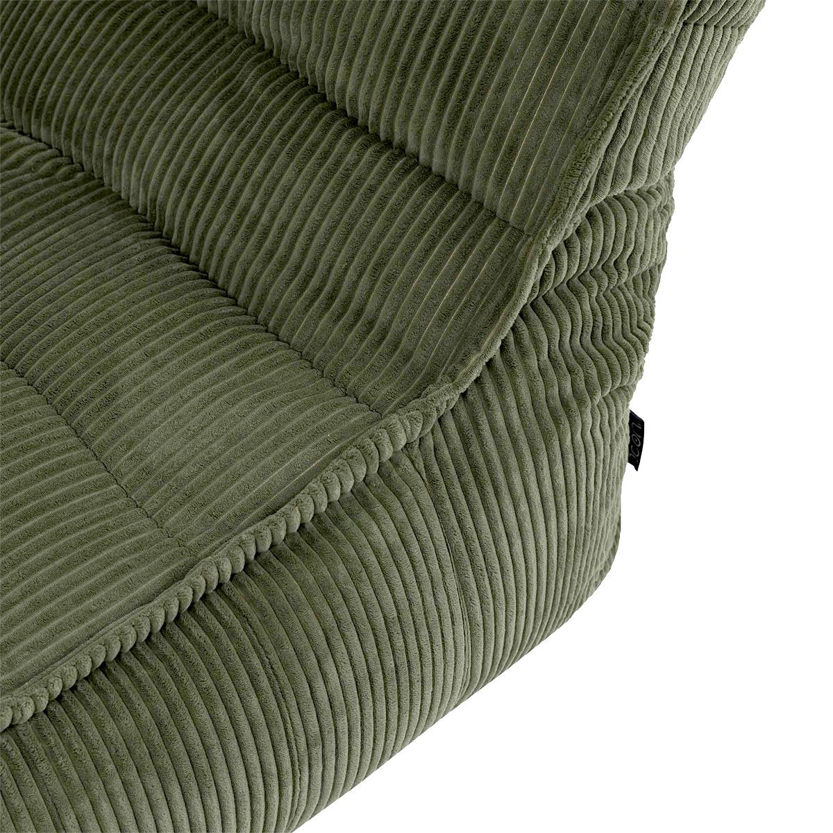 Icon Dolce Corduroy Scandi Lounger Bean Bag