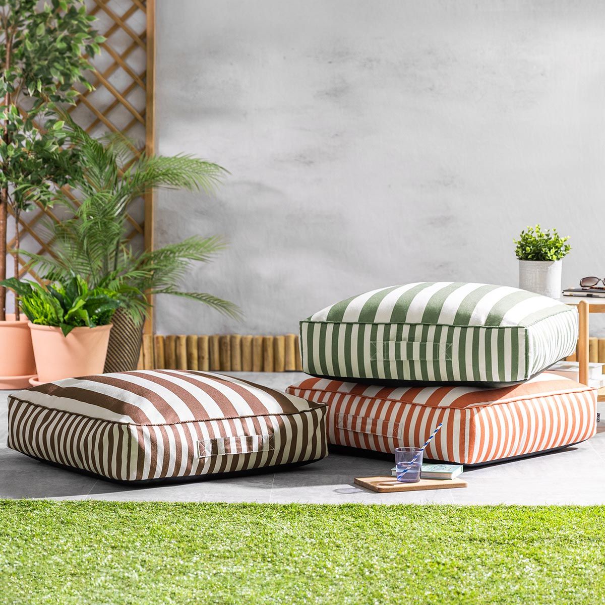 Solus Woven Floor Cushion Bean Bag