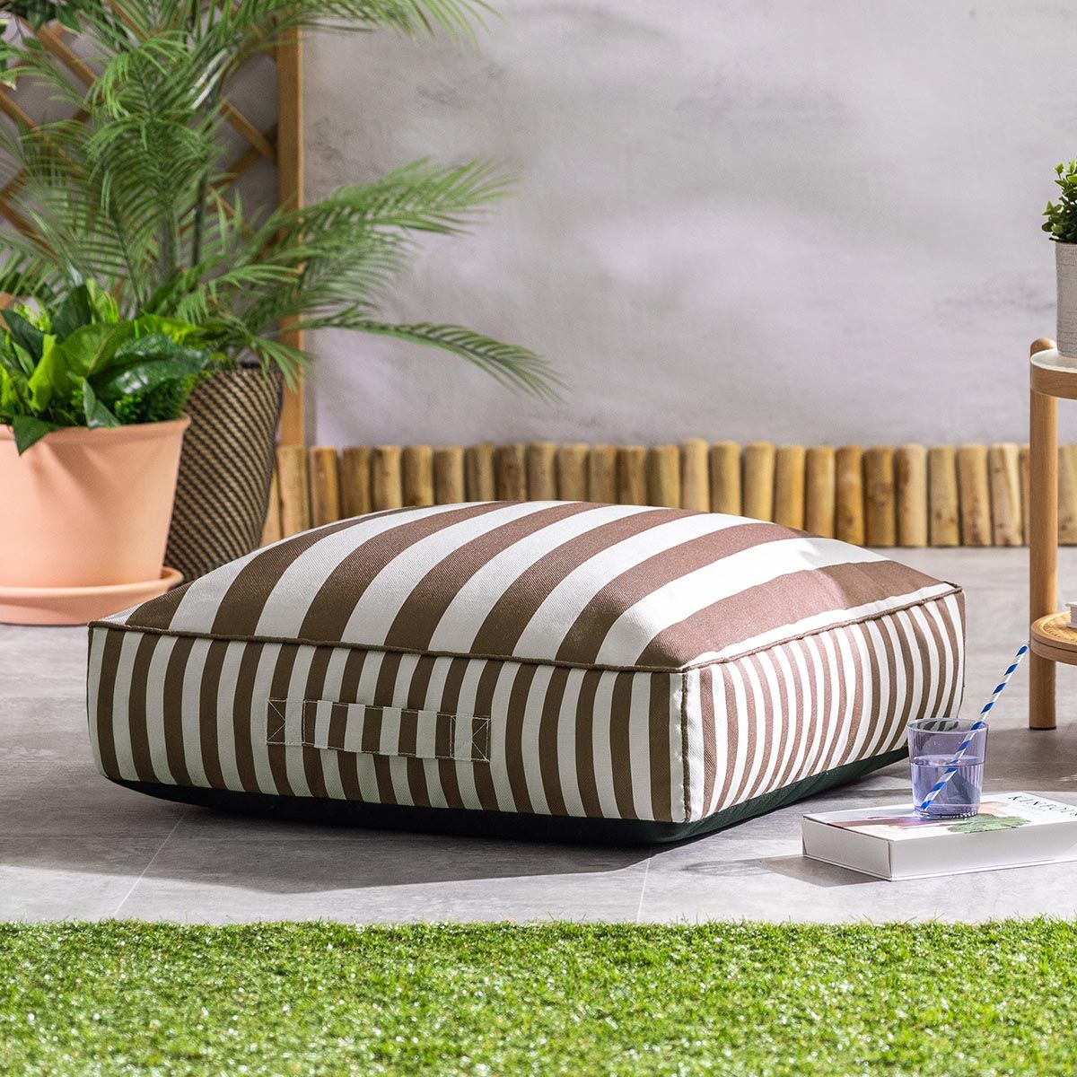 Solus Woven Floor Cushion Bean Bag