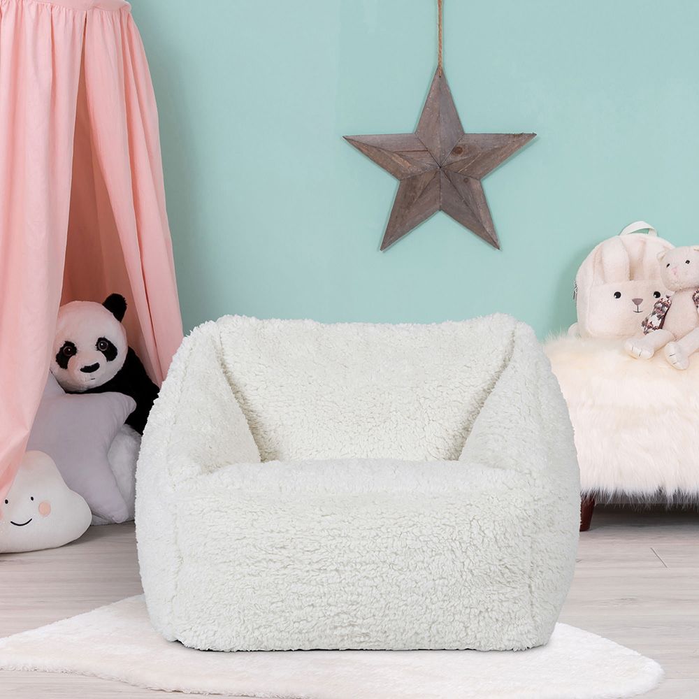 icon® Teddy Fleece Armchair Bean Bag