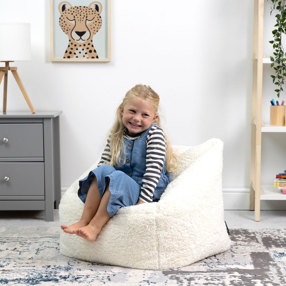 icon® Teddy Fleece Armchair Bean Bag