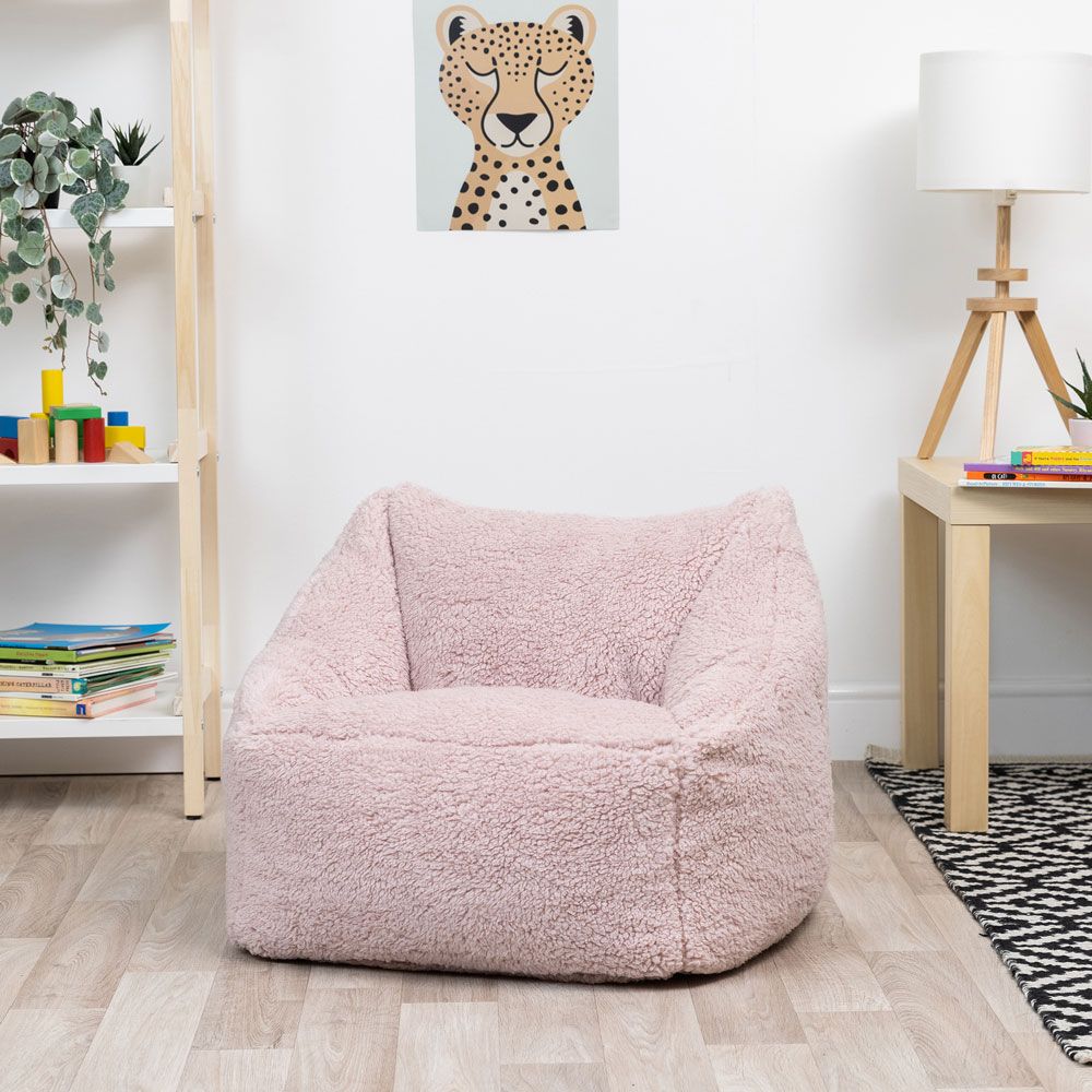 icon® Teddy Fleece Armchair Bean Bag
