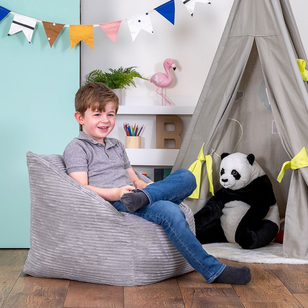 icon® Morgan Kids Cord Armchair Bean Bag