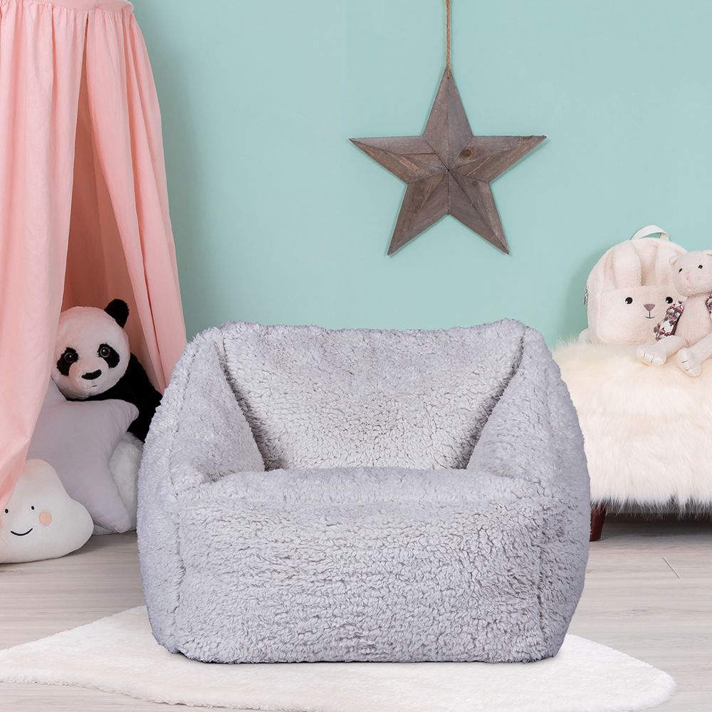 icon® Teddy Fleece Armchair Bean Bag