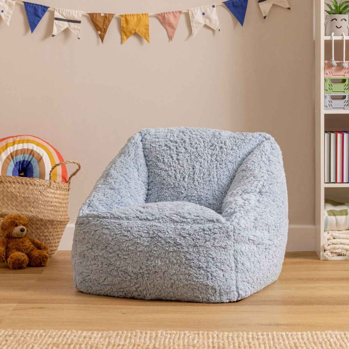icon® Teddy Fleece Armchair Bean Bag