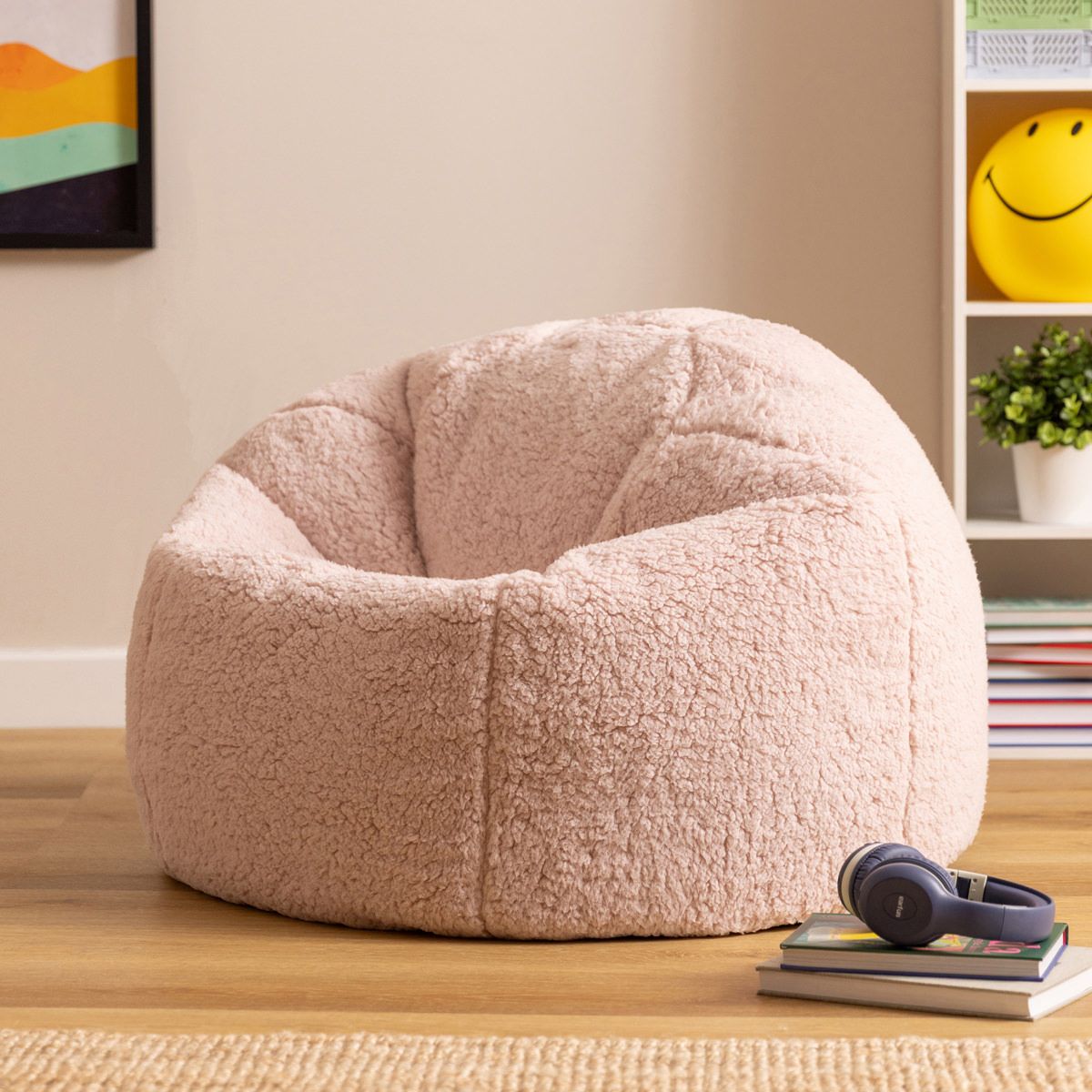 Icon Teen Kingston Teddy Fleece Classic Bean Bag