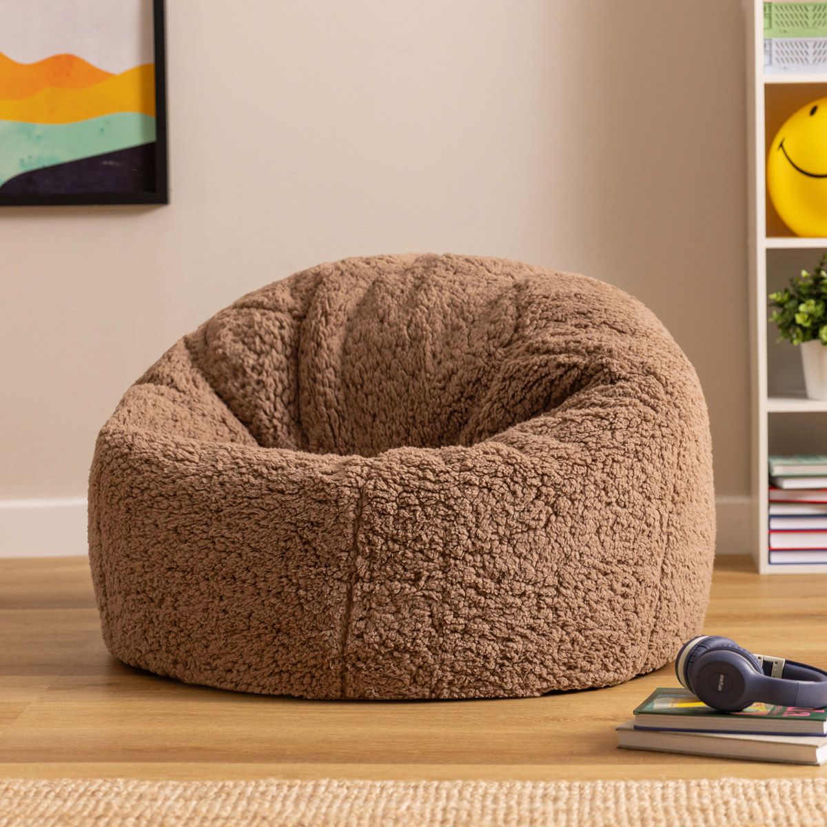 Icon Teen Kingston Teddy Fleece Classic Bean Bag