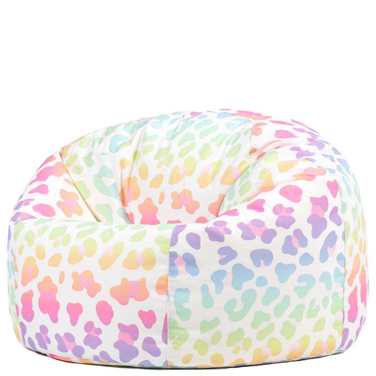 Icon Teen Ombre Leopard Print Classic Bean Bag, Multicolour