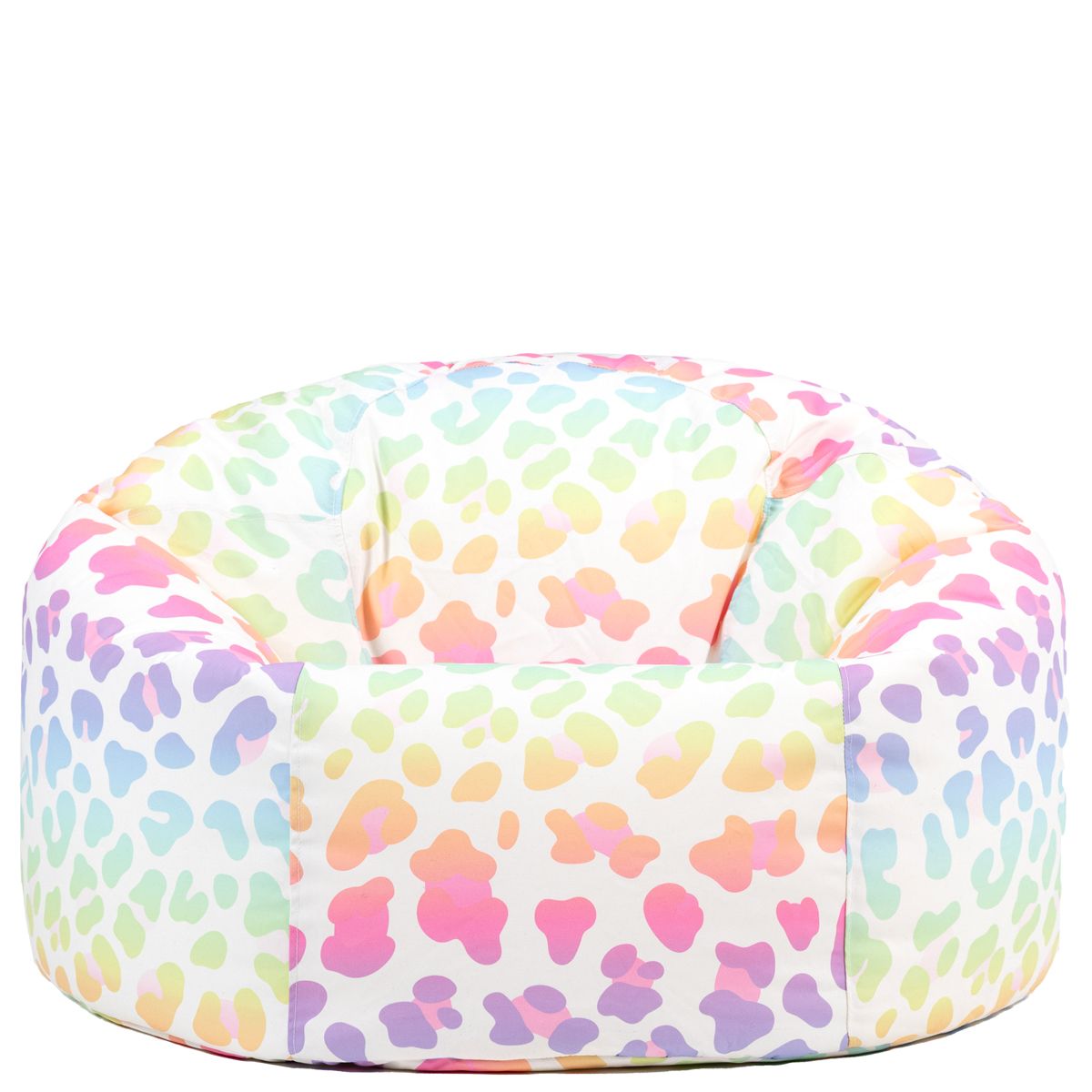 Icon Teen Ombre Leopard Print Classic Bean Bag, Multicolour