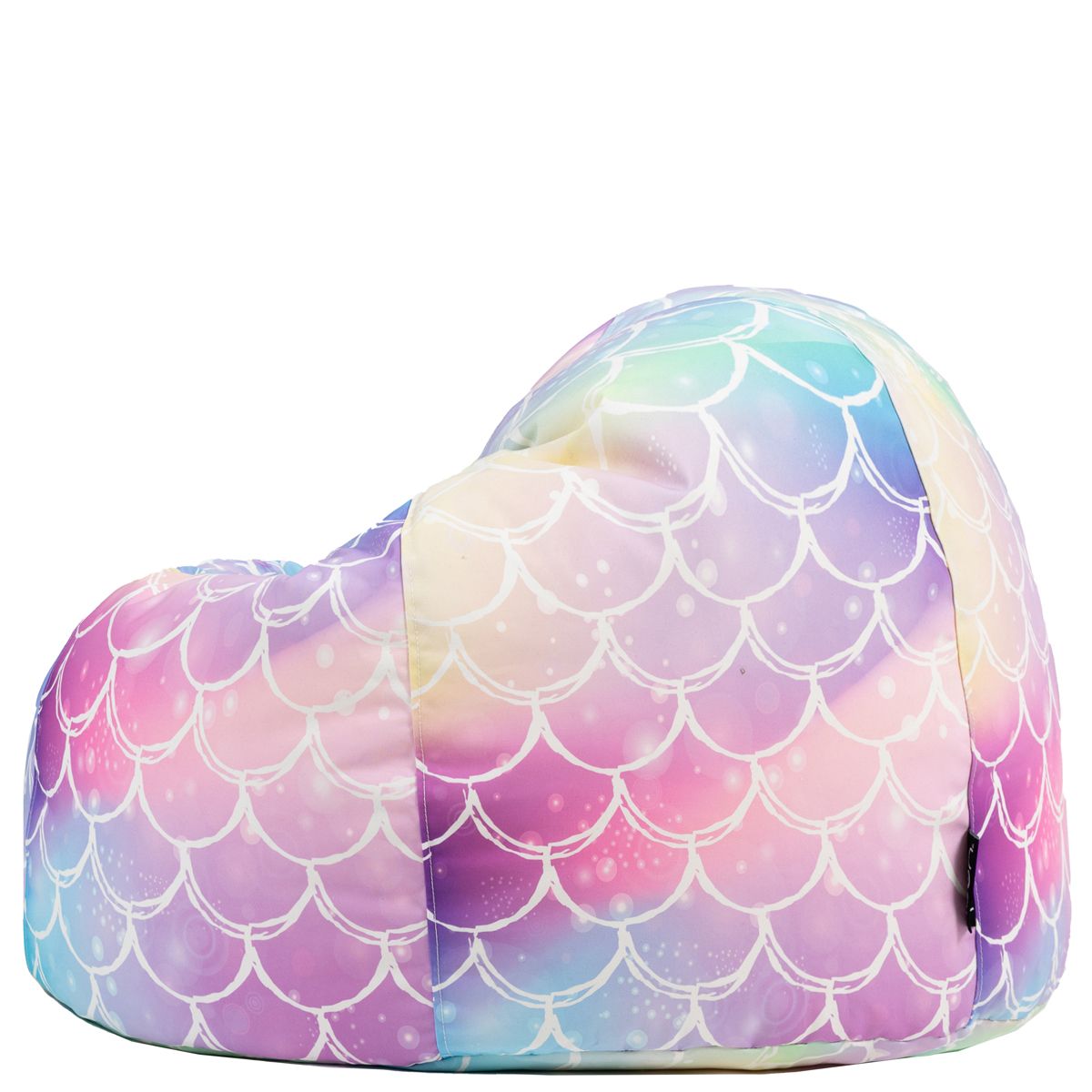 Icon Teen Ombre Mermaid Print Classic Bean Bag, Multicolour