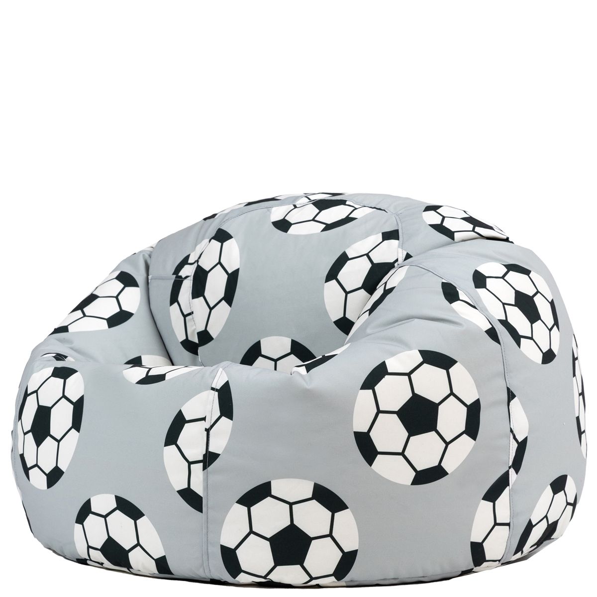 Icon Teen Football Print Classic Bean Bag, Multicolour