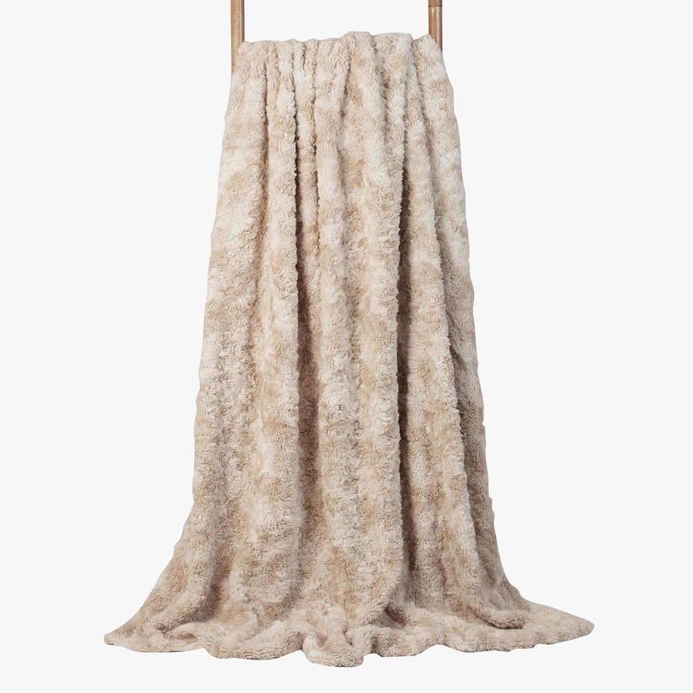 icon® Luxury Faux Fur Throw, Yeanling