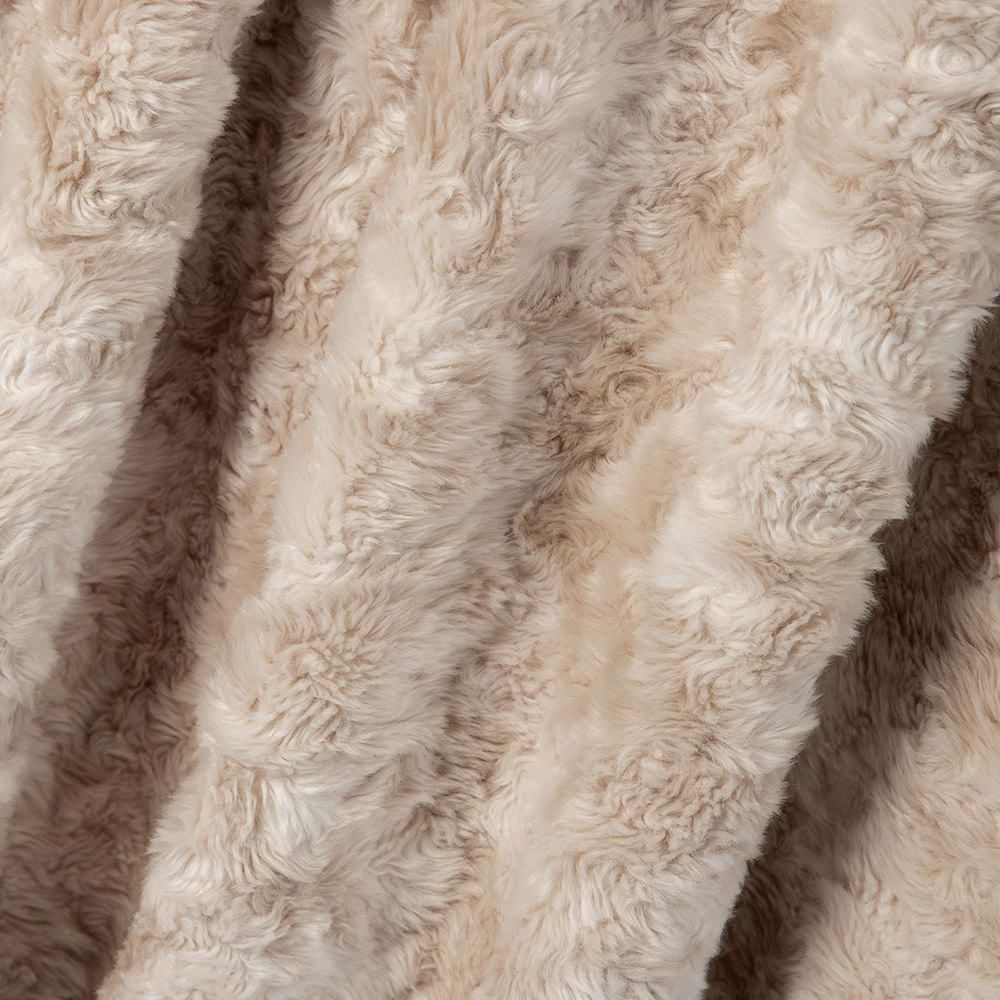 icon® Luxury Faux Fur Throw, Yeanling