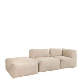 icon® Tetra Corduroy Floor Sofa Set