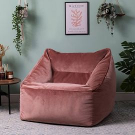 icon® Natalia Velvet Armchair Bean Bag