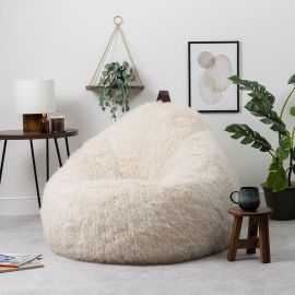 icon® Faux Fur Cocoon Bean Bag