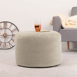 icon® Frankie Cord Pouffe