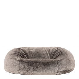 Arctic Wolf Two Seater Faux Fur Bean Bag