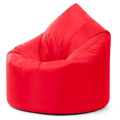 Veeva® Teardrop Indoor-Outdoor Bean Bag Chair in red white background