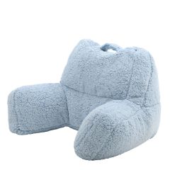 icon® Teddy Fleece Support Pillow, Blue