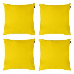 Veeva® Indoor & Outdoor Cushion Yellow, Pack of 4