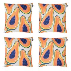 Veeva® Papaya Fruit Outdoor Cushion, Pack of 4