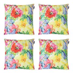 Veeva® Painterly Floral Outdoor Cushion, Pack of 4