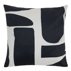 icon® Monochrome Print Velvet Cushion