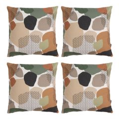 icon® Muted Pebble Kyoto Outdoor Cushion, Pack of 4