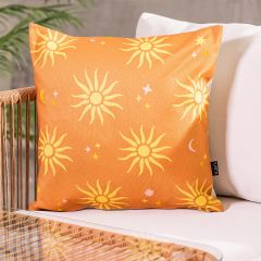 Summer Sun Indoor-Outdoor Cushion, Orange
