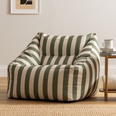 Icon Natalia Striped Woven Armchair Bean Bag