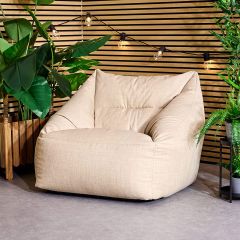 Icon Natalia Water-Resistant Woven Armchair Bean Bag