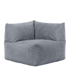 icon® Tetra Corduroy Modular Corner, Charcoal