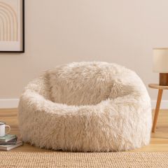 icon® Mongolian Faux Fur Classic Bean Bag