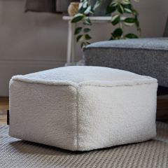 icon® Amara Borg Footstool, Natural