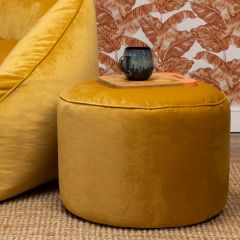 icon® Milano Velvet Pouffe