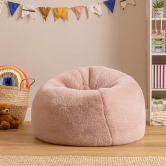 Icon Kids Kingston Faux Rabbit Fur Classic Bean Bag