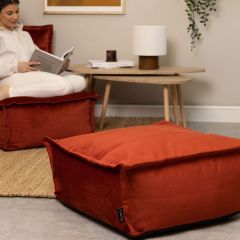 icon® Vita Velvet Footstool