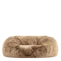 Mink Two Seater Faux Fur Bean Bag