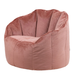 Grey Bean Bag Accent Chair