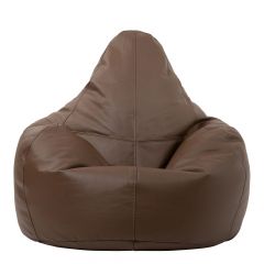Real Leather Recliner in Living Room