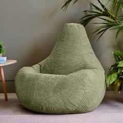 icon® Dalton Cord High Back Bean Bag Recliner